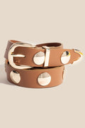 Stacy Studded Vegan Leather Belt|3 Colors